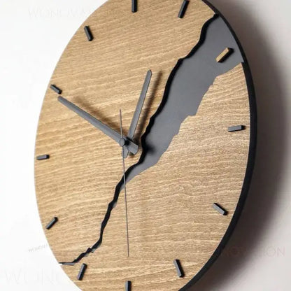 SyncraClok - De perfecte houten wandklok voor een tijdloze uitstraling