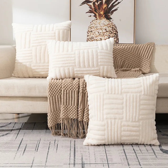 FluffEase - De Pluche Kussenhoes voor Ongeëvenaard Comfort en Luxe