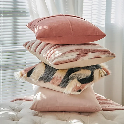 PinkLuxe - Breng stijl en luxe in je interieur met onze zachte roze kussenhoezen