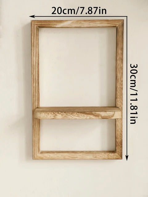 RustiShelf - Transformeer je muur met stijlvolle, natuurlijke houten wandplanken