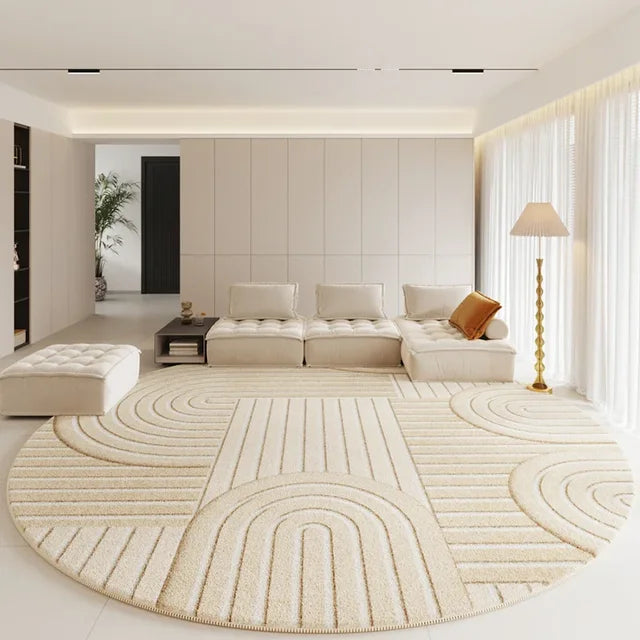 SoftLuxe – Het ultieme ronde vloerkleed voor luxe en stijl