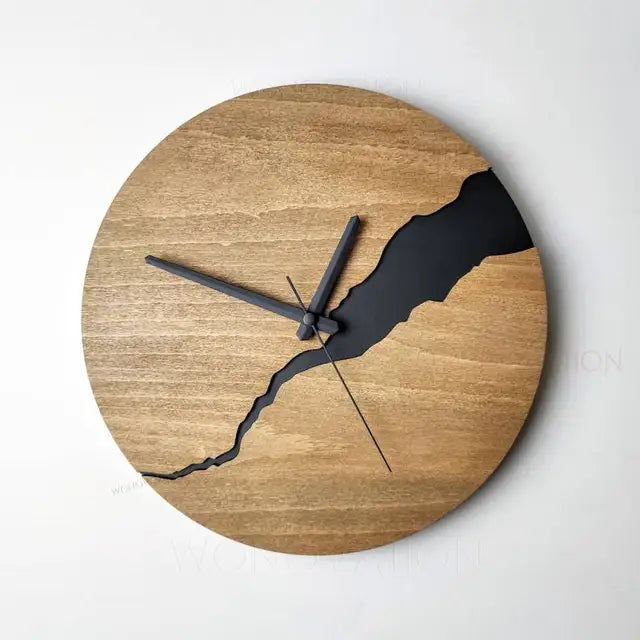 SyncraClok - De perfecte houten wandklok voor een tijdloze uitstraling