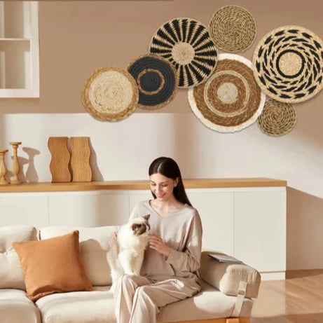 TribeVibes - Breng Bohemian Charme in Je Huis met 7 Unieke Wanddecoraties