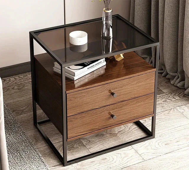 SomaSide – Modern Nachtkastje voor een Strakke, Stijlvolle Slaapkamer
