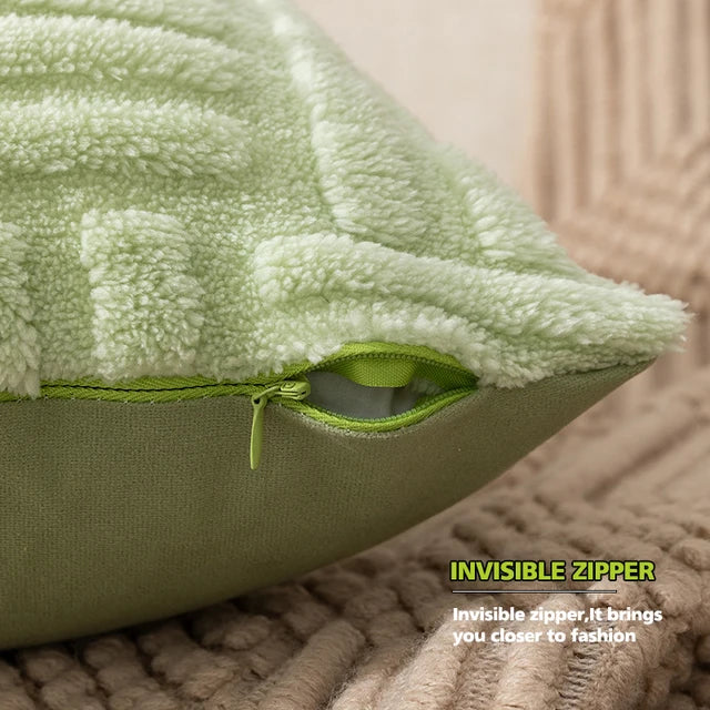 FluffEase - De Pluche Kussenhoes voor Ongeëvenaard Comfort en Luxe