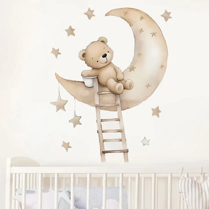 TeddyWall – Breng een schattige sfeer in elke kamer met een knuffelbare beer!