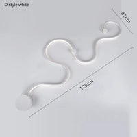 D 128cm Wit