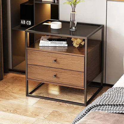 SomaSide – Modern Nachtkastje voor een Strakke, Stijlvolle Slaapkamer