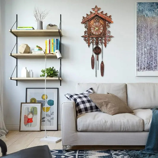 CuckooWood - De tijdloze charme van een vintage houten koekoek klok