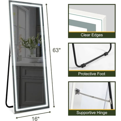 LumaGlance - De Full Body Spiegel met Verbluffende LED Verlichting