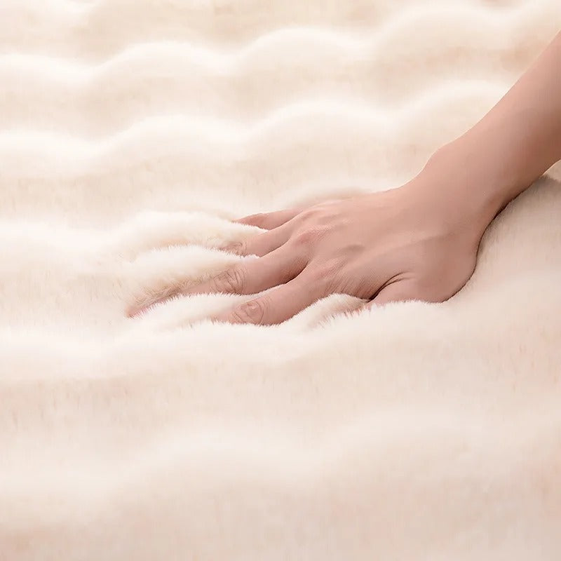 SnuggleSphere – Het Ultieme Bubbel Ronde Tapijt in 7 Kleuren voor Comfort en Stijl