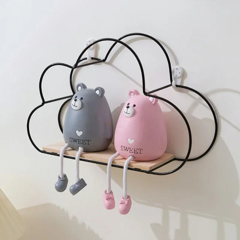 Cloudscape – De Zwevende Wolken Wandplank voor een Magische Kinderkamer
