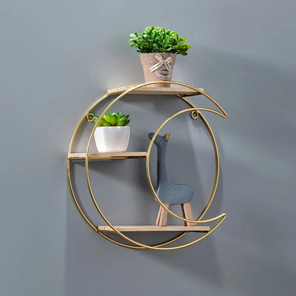 Solara Shelf – Elegante Wandplank in 3 Unieke Vormen voor een Verfijnd Interieur